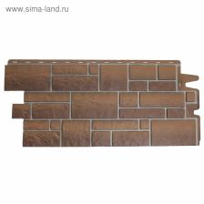 Панель фасадная DOCKE - R BURG, 946x445 мм, цвет кукурузный, 0.42 м?