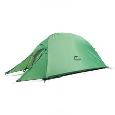 Палатка Naturehike Сloud up NH17T001-T 20D двухместная с ковриком зеленый, 6927595732212