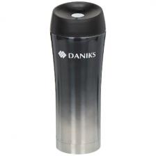 Термокружка Daniks SL-NT015-met-grpht серебро 316124