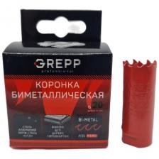 Коронка Grepp изготовлена по современным технологиям и отвечает высоким требованиям специалистов. Применяется с дрелями, легкими перфораторами и со стационарными станками в безударном режиме. Используется при установке сантехнических и вентиляционных труб, проводке коммуникаций, монтаже розеток и выключателей, установке замков в деревянные и металлические двери. Коронка используется с адаптером и направляющим сверлом, НЕ входящим в комплект. Внимание, изображение товара может отличаться от реального! Верные параметры указаны в технических характеристиках товара.