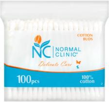 Ватные палочки в ZIP-упаковке "Delicate Care" Normal Clinic, 100 шт