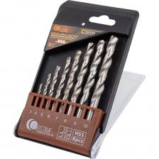 Набор сверл по металлу HSS 8 предметов от бренда FORSTIME - это набор спиральных свёрл, предназначенных для сверления отверстий в металлических изделиях.Качество. Сверло изготовлено из высококачественной быстрорежущей стали (HSS), которая обеспечивает высокую стойкость, выдающуюся скорость сверления, простым и точным центрированием и длительным сроком службы.Тип сверла - прокатная у-образная спираль, которая обеспечивает эффективное удаление стружки и улучшенную стабильность при сверлении.Универсальность. Цилиндрический хвостовик сверла предназначен для использования с различными типами электроинструментов: дрель, перфоратор, шуруповерт, сверлильный станок. Сверло по металлу HSS используется в производстве металлообрабатывающей промышленности, в ремонтных работах, а также при выполнении базовых домашних работ.Удобство хранения. Поставляется в пластиковом футляре, который обеспечивает удобное хранение и транспортировку сверл, что позволяет сохранить их в хорошем состоянии на протяжении длительного времени.