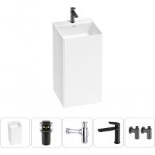 PURE BY WELLSEE — ОДЕРЖИМОСТЬ СОВЕРШЕНСТВОМ Выразительная коллекция напольных раковин представлена квадратными моделями шириной 40 и 45 см. Оптимальная форма и глубина чаши обеспечат комфорт водных процедур. Лаконичность и изящество формы с тонкими стенками дополняются монолитностью и отсутствием технологических швов, что облегчает процесс ухода за изделием. Свободный пристенный монтаж предполагает водоотведение в стену или в пол и позволяет рационально организовать пространство в тандеме со стильным смесителем. Монолитный корпус скроет инженерные коммуникации. ВАННАЯ КОМНАТА В СТИЛЕ WELLSEE Акриловые раковины в сочетании с функциональными смесителями и сифонами, донными клапанами, стильными аксессуарами и современной коллекцией зеркал 7 Rays' Spectrum разных форм и размеров, с яркой фронтальной и фоновой LED-подсветкой или же без подсветки позволяют создавать разнообразие комплексных решений Wellsee для интерьеров Вашей мечты!