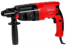 Перфоратор Wortex RH 2829, в чемодане, 2 зубила, 3 сверла, 900 Вт, 3.2 Дж, 3 режима, патрон SDS-plus быстросъемный БЗП, вес 3.4 кг, (RH282901)