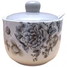 Сахарница с ложкой Георгин Imperio Korona