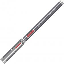 Ручка гелевая BRAUBERG GEL ONE, КРАСНАЯ, 12 шт., стандартный узел 0,5мм, линия письма 0,35мм, 144038