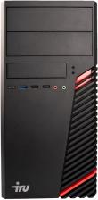 Компьютер iRU Home 310H6SE, Intel Core i3 12100, DDR4 16ГБ, 512ГБ(SSD), Intel UHD Graphics 730, Free DOS, черный [1994645]