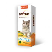 Unitabs SterilCat витаминная паста для стерилизованных кошек для профилактики МКБ - 120 мл Россия 1 уп. х 1 шт. х 0.138 кг