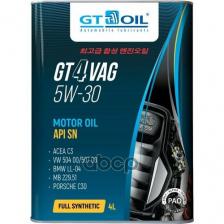 GT OIL Масло Моторное 4L Gt 4 Vag 5W30