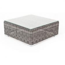 Лунго журнальный столик плетеный, цвет графит 4SIS УТ-00001797 (квадратная столешница)