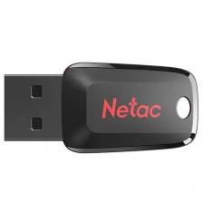 Флешка USB NETAC U197 4ГБ, USB2.0, черный и красный [nt03u197n-004g-20bk]