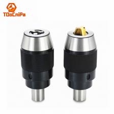 Самозатягивающийся сверлильный патрон с коротким конусом Морзе APU08 APU13 APU16 Фрезерный станок с ЧПУ Встроенный самоблокирующийся сверлильный патрон