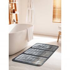 Коврик для ванной противоскользящий на пол 60х100 см станет ярким акцентом для создания домашнего уюта в интерьере вашей ванной комнаты. Большой половик для ванной, душевой и туалета выполнен из мягкого и приятного материала велсофт (100% полиэстер) с тонкой прослойкой из поролона. Велсофт- мягкий ворс, который обеспечивает комфортное прикосновение при хождении босиком. Основание изделия изготовлено из нетканого материала с антискользящим покрытием, что предотвращает его скольжение по плитке и кафелю. Края прямоугольного коврика надежно обработаны, не распушатся (не деформируются) во время эксплуатации. Быстро высыхает и не теряет своих свойств при длительном контакте с влагой. Универсальное изделие подходит для использования в бассейне, сауне, спальне в качестве прикроватного коврика и как коврик для детей. Аксессуар для ванной мгновенно впитывает влагу, быстро сохнет и не линяет. Уход: стирать при температуре 30-40 градусов, выбирая деликатный режим стирки и отжим не более 800 оборотов. НЕ ОТБЕЛИВАТЬ! Декоративная защитная подстилка с фотопринтом подходит для дома и дачи, хороший подарок маме, бабушке, папе, дедушке на День рождения, юбилей и новоселье. В комплект к коврику вы можете подобрать шторку для ванной и корзинку для белья под брендом JoyArty. Яркость рисунка может отличаться от изображения на сайте. Допустимо отклонение в размерах +- 2 см.