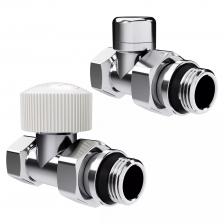 Набор термостатический прямой Royal Thermo Design 1/2М30х1,5 (Хром)