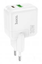 Сетевое зарядное устройство Hoco C111A PD30W+QC3.0 White