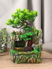 Фонтан настольный «Дерево на камнях», 12x15x20 см, без шарика, с подсветкой