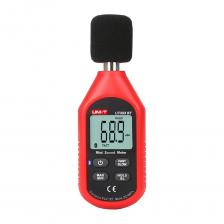 Миниатюрные цифровые шумомеры UT353BT преобразуют окружающий звук в электрические сигналы, обрабатывают данные и отображают результаты на ЖК-дисплее. Они способны непрерывно контролировать уровень окружающего звука. UT353BT может передавать данные измерений по Bluetooth в мобильное приложение UNI-T (iENV) для дальнейшего анализа, хранения и экспорта. iENV можно загрузить из Google Play, App Store или с сайта UNI-T, выполнив поиск по запросу «iENV».