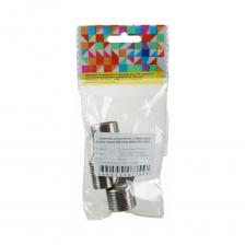 Эксцентрик для смесителя L=58 мм латунь хром. Эксцентрик представляет собой металлический резбовой фитинг, предназначенный для жесткого крепления к водопроводу сантехнического смесителя. Его использование позволяет осуществить корректировку положения смесителя в пространстве и компенсировать неточность установки водорозеток и резьбовых патрубков.