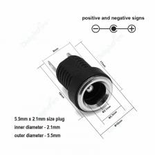 DelightFire DC power connector разъемы 5.5x2.1 мм 12В