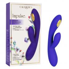 Вибромассажер кролик с электростимуляцией Impulse Intimate E-Stimulator Dual Wand