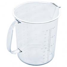 Кружка мерная 116 ПОЛИМЕРБЫТ 1000мл, прозрачный