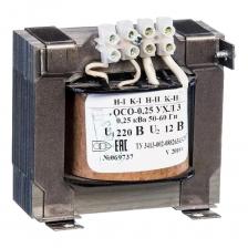 Трансформатор Электротехник ОСО-0,25 УХЛ3 220/12, IP00, ET051618