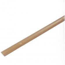 Порог-стык шириной 35 мм и длиной 1000 мм. Поставляется в индивидуальной упаковке с саморезами и дюбелями. Порог предназначен для закрытия компенсационных швов, стыков напольных покрытий и оформления перехода с одного вида напольных покрытий на другой. Монтаж изделия производится минимальными усилиями – достаточно зафиксировать порог саморезами.