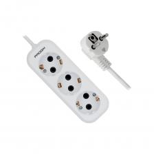 Удлинитель позволит подключить кухонный блендер, чайник, электронагреватель, микроволновку, кухонную технику, стиральную машину, мультиварку, фен, выпрямитель для волос, зарядку для телефона и прочие мелкие бытовые приборы.Ваш компьютер, ноутбук, игровая приставка (Xbox, PS), телевизор, бытовая электроника, Wi-Fi роутер, ТВ-приставка, игровая приставка, пылесос, электроинструменты, садовая техника, более крупная бытовая техника, где требуется дополнительная защита от внезапных скачков напряжения, будут в сохранности благодаря сетевому фильтрусзаземлением.