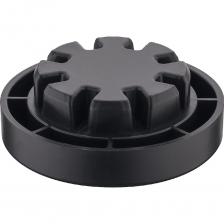 Опорный адаптер Адаптер под цоколь Hafele опорный, 10 мм, AXILO78, пластик, черный 637.76.422