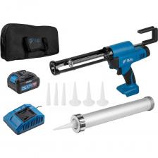 Аккумуляторный пистолет для герметика BULL CG 1860 SET(1x4) 1304625