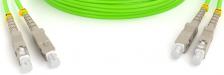 Кабель патч-корд волоконно-оптический Vimcom DPC-MM50(OM5)-LSZH-3.0-SC-SC-10 duplex SC-SC, многомодовый (50/125 мкм, волокно ОМ5), LSZH,  диаметр 3.0