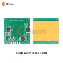 Сенсорный переключатель для зеркала в ванной комнате, светодиодный емкостный сенсорный реле, умный стеклянный сенсорный модуль для ванной комнаты 12 в 24 В