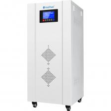 Трехфазный стабилизатор напряжения — надежное решение для защиты промышленного оборудования и коммерческой техники. Электромеханическая конструкция обеспечивает высокую точность стабилизации (±3%) и чистейшую синусоиду выходного напряжения, что безопасно для двигателей, насосов и чувствительной электроники. Широкий диапазон входного напряжения (155-467 В) гарантирует стабильную работу при сильных сетевых просадках и скачках. Устройство мощностью 60 кВ*А оснащено цифровой индикацией, работает в широком температурном диапазоне (от -10°C) и предназначено для напольного монтажа в производственных помещениях, цехах и серверных.