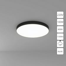 Потолочный светильник круглый светодиодный Arte Lamp Fado A6699PL-1BK