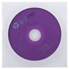 CONVСDR Диски оптические Intro CONVСDR СD-R 52X 700MB конверт комплект 150 штук, цена за 1 шт