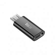 Isa USB Type-C - microUSB OTG, длина 0.03 м, черный