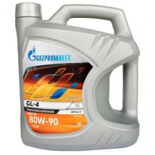 Масло трансмиссионное Газпромнефть GL-4, 80W-90, 4 л, 1 шт.