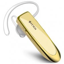 Беспроводная Bluetooth гарнитура NEW BEE LC-B41 с мощный аккумулятором 240мАч с русскоязычными уведомлениями золотой