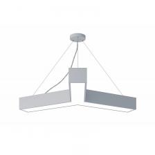 SPO-142-W-40K-044 Светильник LED ЭРА Geometria SPO-142-W-40K-044 Igrek 44Вт 4000К 3500Лм IP40 800*800*80 белый подвесной, цена за 1 шт