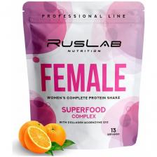 FEMALE-протеин для похудения, белковый коктейль для девушек (416 гр), вкус апельсин