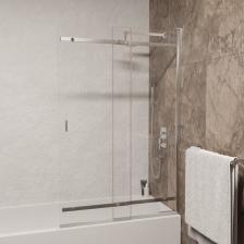 Стеклянная Шторка на ванну RGW SC-44 - отличное решение для тех, кто хочет обновить свою ванную или душевую комнату. Это изделие изготовлено из качественного материала и представлено в интернет-магазине по лучшей цене. Толщина стекла составляет 6 мм, что обеспечивает высокую прочность, а стекло прозрачное, что подчеркивает естественный вид помещения и помогает визуально увеличить пространство. Цвет профиля изделия хром, что придает ванной комнате современный и стильный вид. Конструкция створки шторки маятниковые, что позволяет легко открывать и закрывать дверь, не забивая место в комнате. Стекло покрыто специальным покрытием Easy Clean, которое обеспечивает простоту ухода и очистки от следов воды и мыла. Анодированный алюминий профиль предотвращает коррозию и увеличивает служебный срок изделия. Высота стеклянной шторки составляет 1500 мм, что вполне достаточно для большинства ванных комнат. Ресурс эксплуатации составляет 15 лет, что гарантирует долгий период бесперебойной работы шторки. В каталоге официального интернет-магазина товар представлен с описанием всех характеристик и отзывами покупателей. В наличии имеется несколько вариантов цветового оформления профиля, что позволяет подобрать подходящий вариант для любого интерьера.