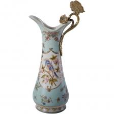 Кувшин Glasar с бабочкой 14х11х29 см (31G2610/A726C/LG3042K)