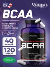 БСАА Ultimate Nutrition 100% Crystalline BCAA 500mg 120 капсул