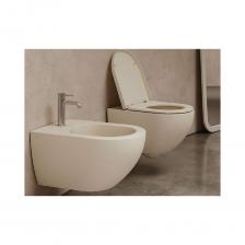 Унитаз подвесной Hatria CENTRICA безободковый, слив Vortex без сиденья Y9DE01