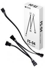 Разветвитель 4-pin - 4x 4-pin, ID-COOLING FS-04