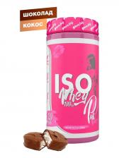 ISO WHEY 100% (изолят сывороточного протеина) , вкус Шоколад-Кокос, 300 г, PinkPower