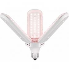 ФИТО-30W-PL-E27-GR Фитолампа для растений светодиодная ЭРА GREEN LINE ФИТО-30W-PL-E27-GR 3-х лепестковая красно-синего спектра 30 Вт Е27, цена за 1 шт