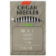 ORGAN Иглы Орган DB * 1/110, упак/10шт
