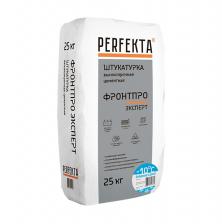 Штукатурка высокопрочная цементная ФронтПро Эксперт Зима 25 кг. Perfekta