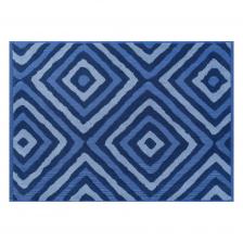 Коврик для ног Cleanelly Universo синий 50х70 см